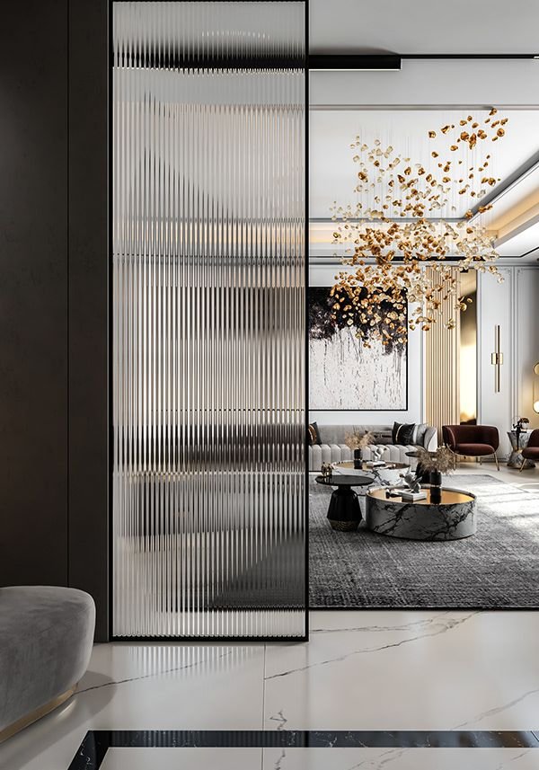 Bathroom & Shower & Profile Glass Partition 7