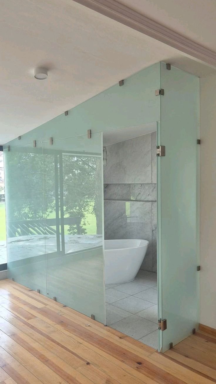 Bathroom & Shower & Profile Glass Partition 16